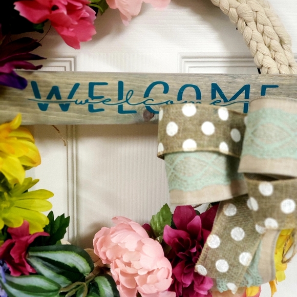 Spring Wreath For Front Door - Picture 5 of 13